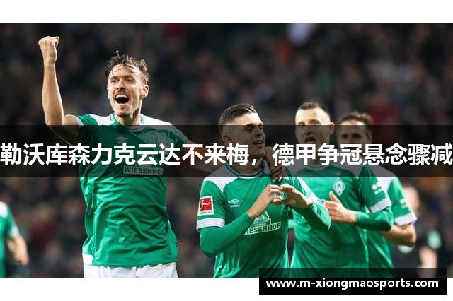勒沃库森力克云达不来梅，德甲争冠悬念骤减